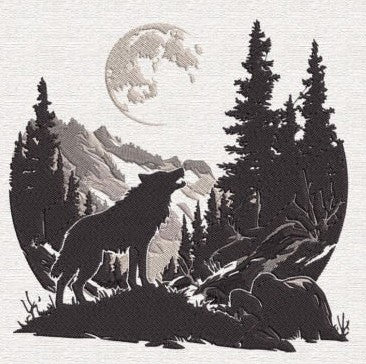 WOLF MOON HOODIE